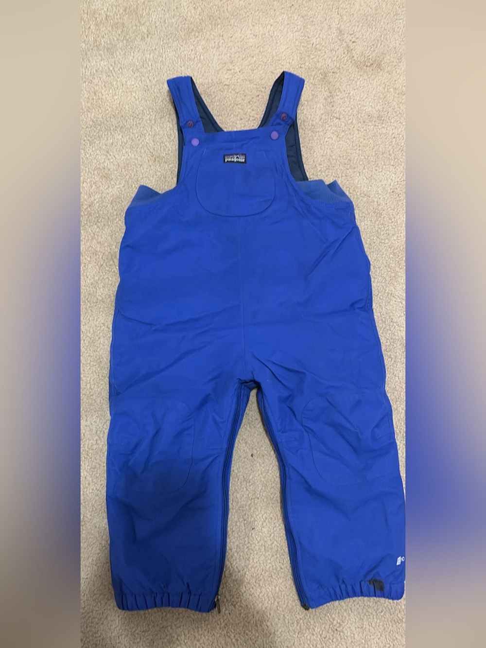Patagonia Kids Royal Blue Snow Overalls